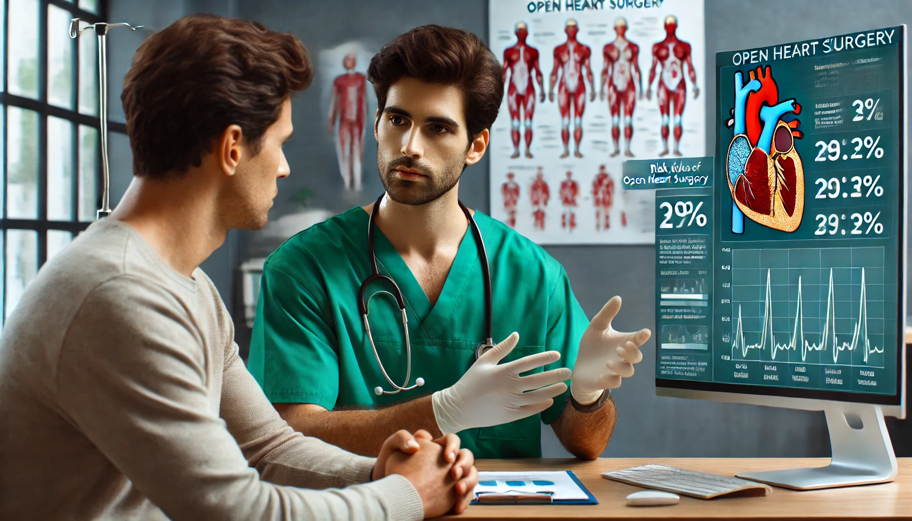 المعيار الأوروبي لتقييم خطورة عملية القلب المفتوح